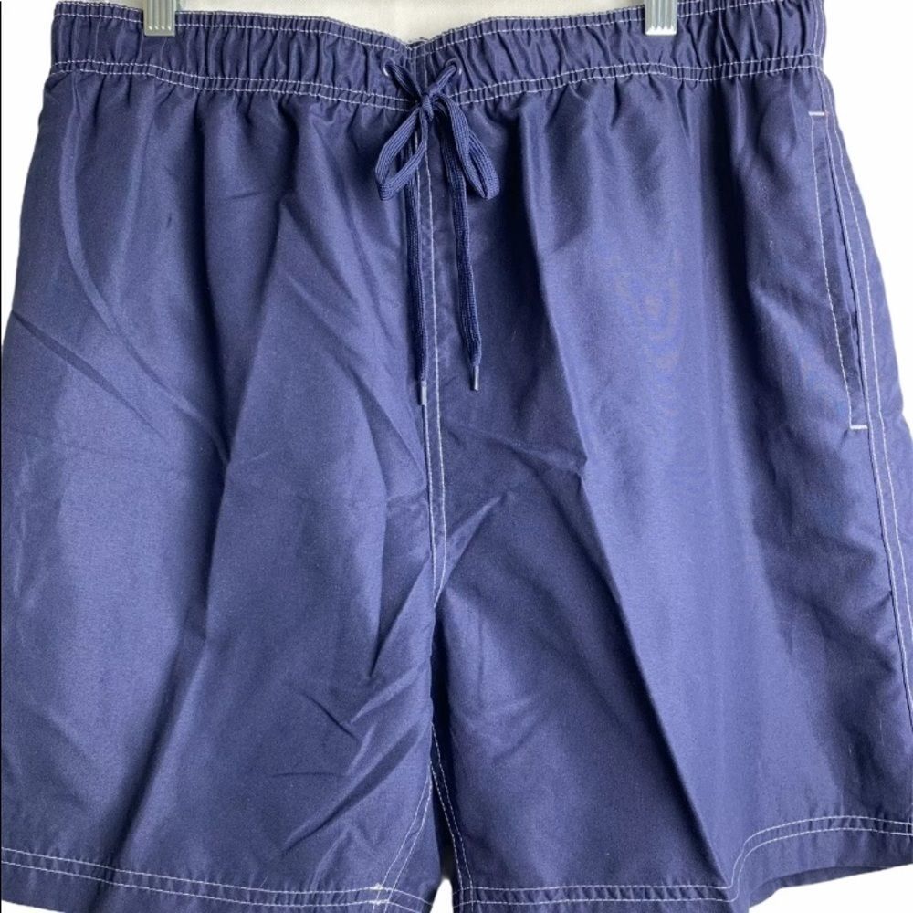 Laguna originals navy large swim trunks men’s 9085 Elastic Waist Pull on New